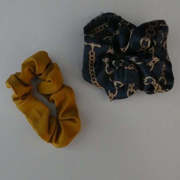 SET OF 10 | Hair Scrunchie Collection | Various Patterns and Colors - Picture 4 of 4